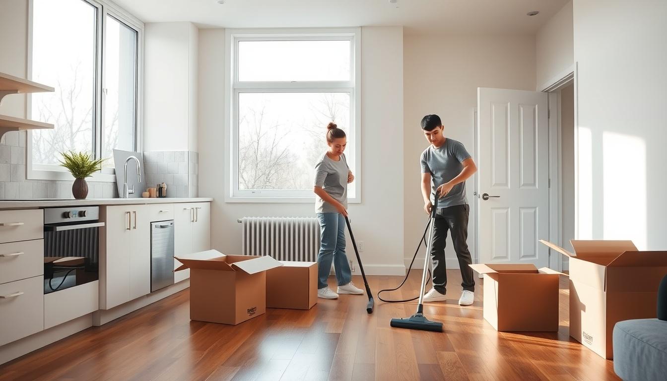Cleaning for a smooth handover