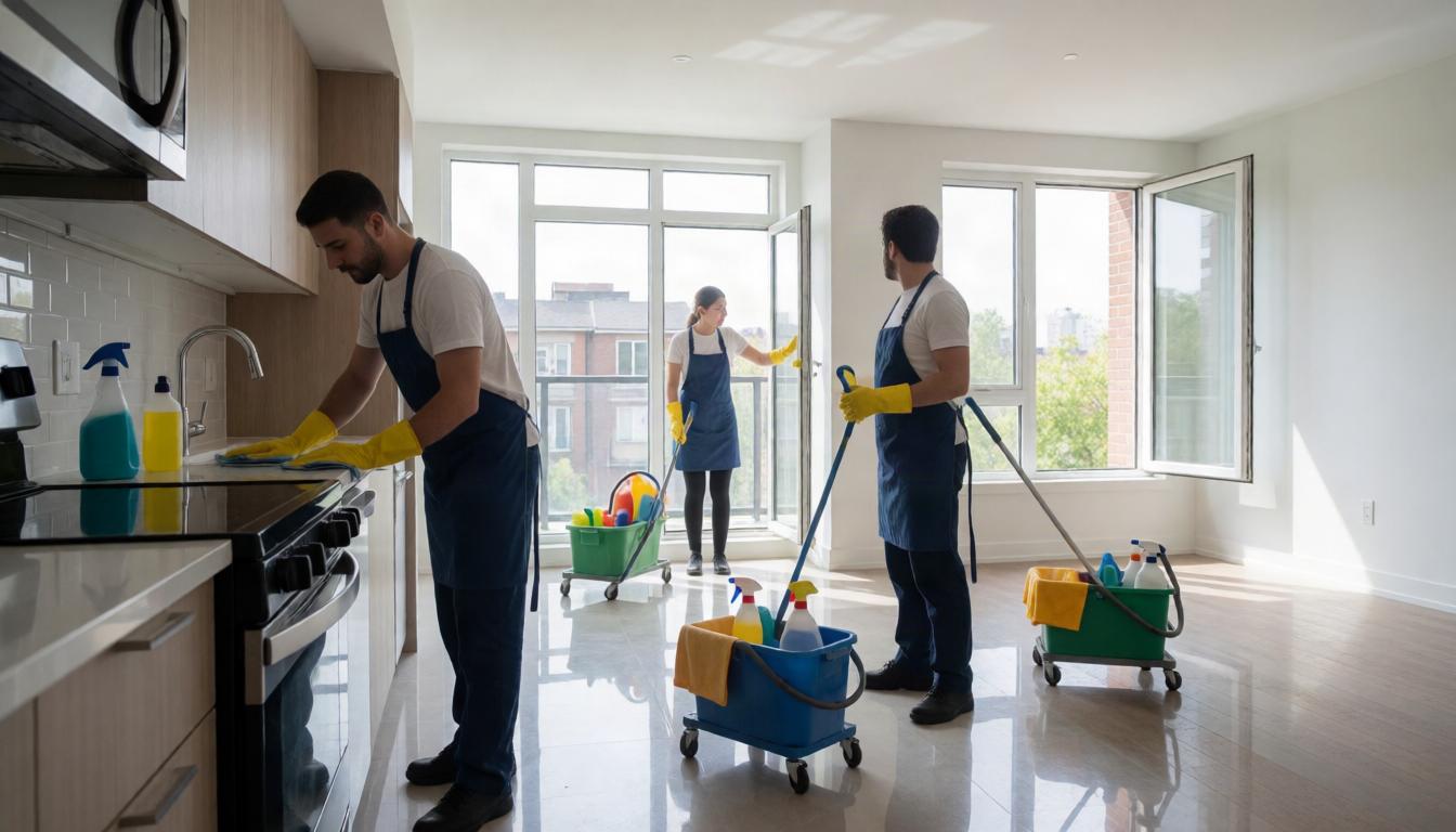 Move-in and move-out cleaning in Outremont